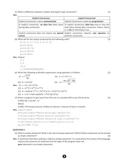 Class 11 Python Programs and Notes | PDF | Random Access Memory ...