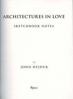 John Hejduk - Architecture in Love (1995) PDF | PDF
