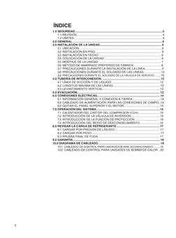 ÍNDICE 
1.0 SEGURIDAD .......................................................................................................