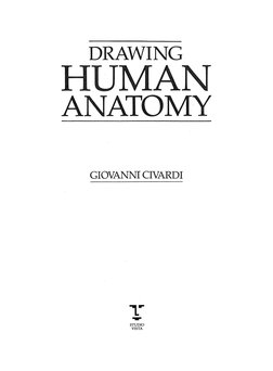 Giovanni Civardi - Drawing Human Anatomy-Cassell Illustrated (1995) | PDF