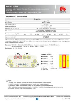 EasyRET Quad-Band Antenna Specs | PDF | Electrical Engineering ...