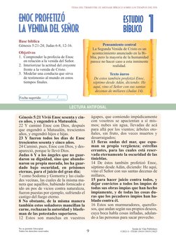 9
TEMA DEL TRIMESTRE: EL MENSAJE BÍBLICO SOBRE LOS TIEMPOS DEL FIN
Senda de Vida Publishers
©2021-I - ITEM 15018/15019/15025