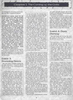 I_
tect Midnight by absorbing storm ener-
gies near her, a temporary power).
IMPORTANT NOTE: (NOT TO BE
READ ALOUD TO THE PLA