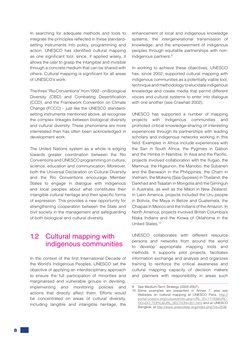 8
In searching for adequate methods and tools to 
integrate the principles reﬂ ected in these standard-
setting instruments i