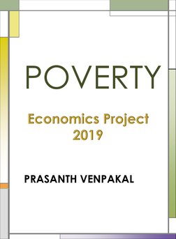 Poverty Economics Project | PDF | Poverty | Poverty & Homelessness