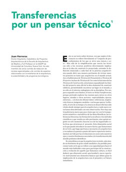 E 
ste es un texto sobre técnicas, voz que según el dic-
cionario se refiere literalmente al “conjunto de pro- 
cedimientos d