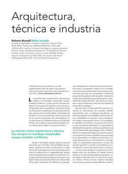 «Se debe pensar con la técnica, si se está 
preparado para ello. Por tanto, lo que aparece 
como técnica no es la técnica, si