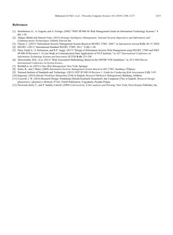 Muhamad Al Fikri  et al. / Procedia Computer Science 161 (2019) 1206–1215
1215
10 
Author name / Procedia Computer Science