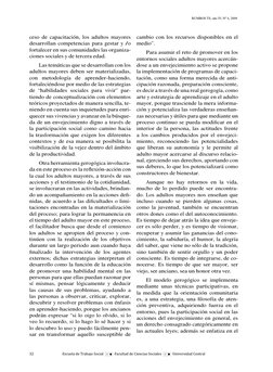 RUMBOS TS, año IV, Nº 4, 2009
Escuela de Trabajo Social  
  Facultad de Ciencias Sociales  
  Universidad Central
32
ceso de