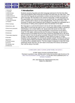 1 Introduction
1.1 The book
1.2 What we study
1.3 How we do it
1.4 What we don't do
1.5 Dialects and languages
1.6 Two themes