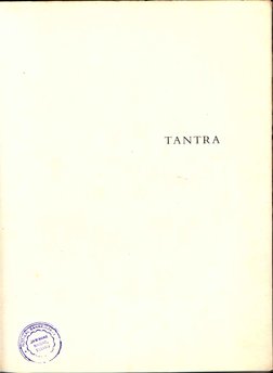 Tantra The Indian Cut of Ecstasy - Philip Rawson | PDF
