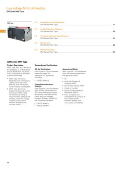 17

Low Voltage Air Circuit Breakers
IZM Series MWI Type
IZM Series MWI Type 
MWI Type
Product Description
MWI Type Air Circ