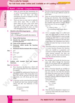 
4
 Sura’s ➠ XII Std - Computer Science
Unit I - Chapter 1
	
■  	
When we write the type annotations for 
‘a’ and ‘b’ the