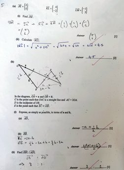 5 
R- 
a- 
LM= 
() Find JM. 
) ) C) 
Answer
(1 
i) Calculate KL 
KL 
4 
-L44 = 20 
= 2s = 4.5 
Answer .. 
- (2] 
(b) 
o 
B 
3
