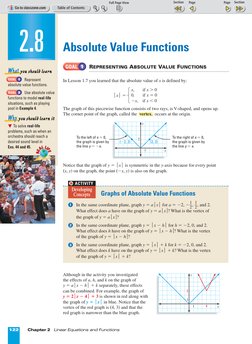 Understanding Absolute Value Functions | PDF | Function (Mathematics ...
