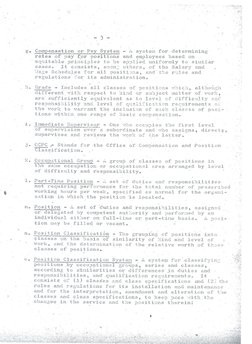 .
' ".,.
.'.
.,
'.
-
:3
-
g.
Compensation
or Pay
System
- A
syste~
for ,determining
rates
of pay
:(prpositions
and'~mployees