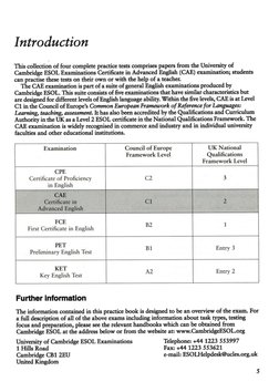CAE 1 Book | PDF