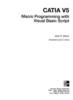CATIA V5 Macro Programming Guide | PDF | Geometry | Software
