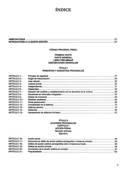 ÍNDICE
ABREVIATURAS
23
INTRODUCCiÓN
A LA QUINTA EDICiÓN
25
ARTIcULO
1.-
ARTIcULO
2.-
ARTIcULO
3.-
ARTIcULO
4.-
ARTIcULO
5.-
A