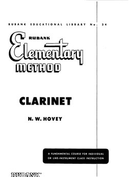 Rubank Elementary Method - Clarinet PDF | PDF | Rhythm And Meter ...