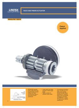 Rotex Runcorn Rotex High-Performance Actuator Overview | PDF | Corrosion | Valve