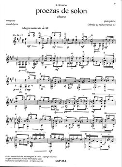 Pixinguinha Music of The Brazilian Master Arr Roland Dyens | PDF
