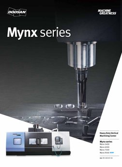Mynx Series Heavy-Duty Machining Centers | PDF | Machining | Drill