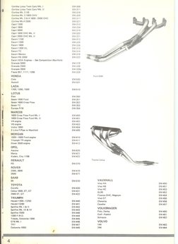 Cortina
Lotus Twin Cam!Mk.
1
Cortina
Lotus
Twin Cam! Mk. Il
Cortina Mk. 2 V6
Cortina Mk. 31600
OHV
Cortina Mk. 3 & 4 1600-200