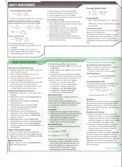Quick Sheet For CFA Level 1 | PDF