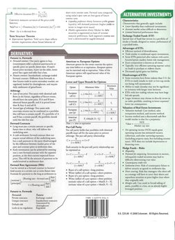 Quick Sheet For CFA Level 1 | PDF