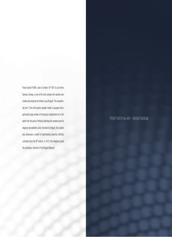 Pocket watch N° 4691, sold on October 13th 1831 to Lord Henry 
Seymour Conway, is one of the most complex thin watches ever