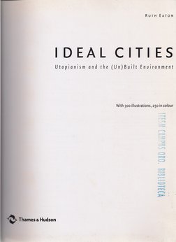 洋書 Ideal Cities Ruth Eaton著【古本】 洋書 Ideal Cities Ruth Eaton著【古本】 【公式通販】