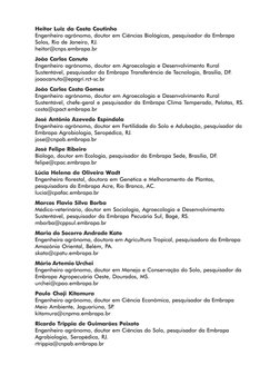 Heitor Luiz da Costa Coutinho
Engenheiro agrônomo, doutor em Ciências Biológicas, pesquisador da Embrapa
Solos, Rio de Janeir