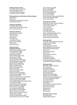 Embrapa Pecuária Sul
Ana Mirtes de Sousa Trindade
Daniel Portella Montardo
João Batista Beltrão Marques
José Pedro Pereira Tr