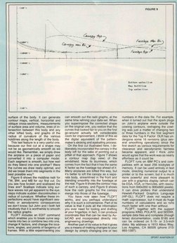 FIGURE 9
^ (tew >
Dot ion
MAX buttl ine
Top uatar 1 in*
surface of the body. It can generate
contour maps, vertical, horizont