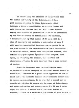 6?
In ascertaining the richness of the protocol from 
the number and variety of the determinants, I have 
paid special attent