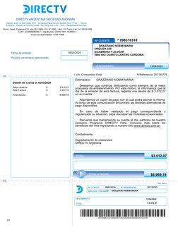 Nº CLIENTE:
Nº REFERENCIA:
APELLIDO Y NOMBRE:
VENCIMIENTO:
TOTAL:
TOTAL A PAGAR:
TOTAL:
Nº CLIENTE:
VENCIMIENTO:
Fecha de emi