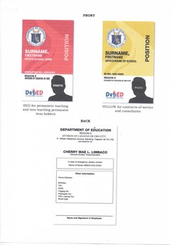 DM251s2020 - New DepEd Identification Cards | PDF