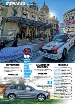 NOVEDADES
Toyota bZ4X: probamos una unidad de 
preserie, todavía camuflada del primer modelo 
100% eléctrico de los japoneses