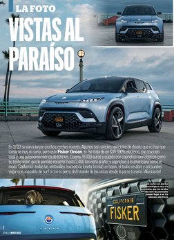 En 2022 se van a lanzar muchos coches nuevos. Algunos son simples ejercicios de diseño que no hay que 
tomarse muy en serio,