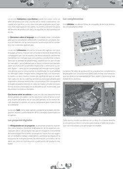 solucionario
Avanza • Ciencias Sociales 4
5
La sección Hablamos y escribimos puede funcionar como un 
taller de producción or