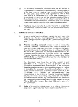 Revised SRC Rule 68 Overview | PDF | Audit | Financial Statement