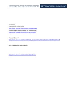 Capacitación Docente: “Desarrollo de competencias y capacidades 
profesionales bajo el Marco del Buen Desempeño Docente” - 20