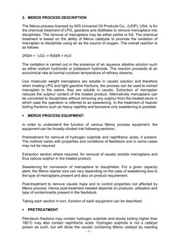 Merox Process Operating Manual | PDF | Chemical Substances | Chemistry