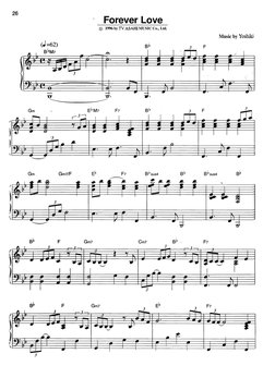 X Japan Forever Love SheetMusicCC | PDF