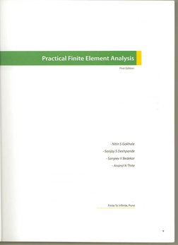 Practical Finite Element Analysis | PDF