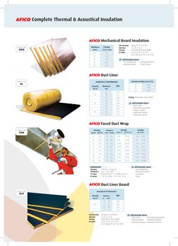 AFICO Thermal & Acoustical Insulation Guide | PDF | Thermal Insulation ...