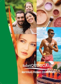 MATERIAS PRIMAS COSMETICAS
