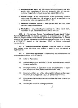 Revised Guidelines for Timber Permits | PDF | Lumber | Trees