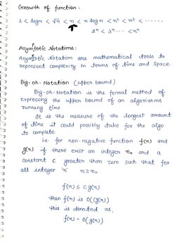 Daa Unit 1 Notes | PDF